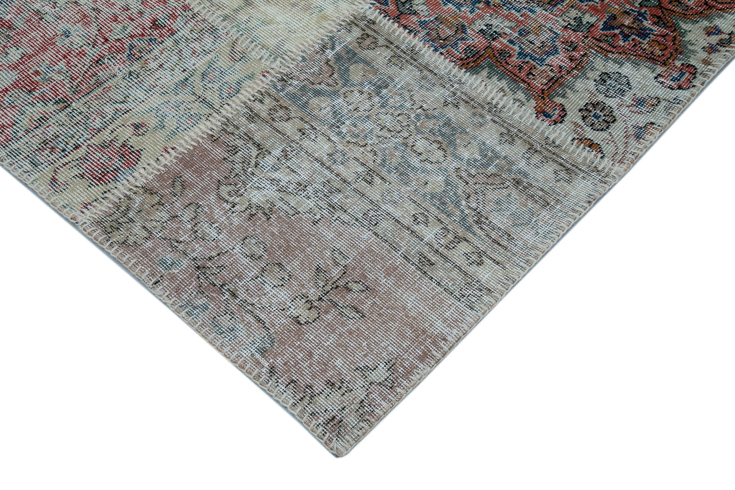 10x13 Multicolor Patchwork Rug - 34992