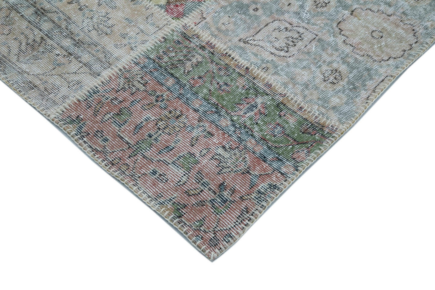 10x13 Multicolor Patchwork Rug - 34993