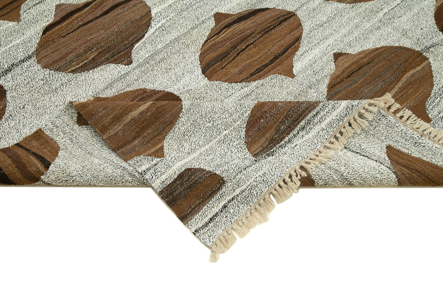 8x11 Grey Contemporary Area Rug - 35483