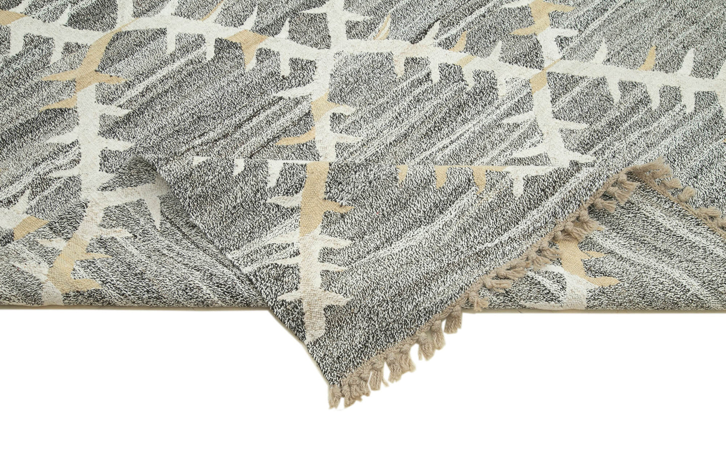 8x11 Grey Contemporary Area Rug - 35490