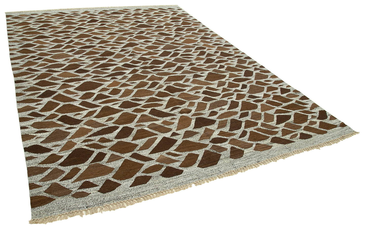 8x11 Grey Contemporary Area Rug - 35491