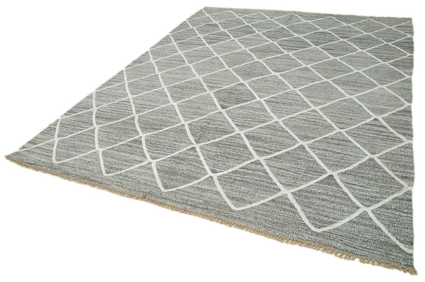 8x10 Grey Contemporary Area Rug - 35493
