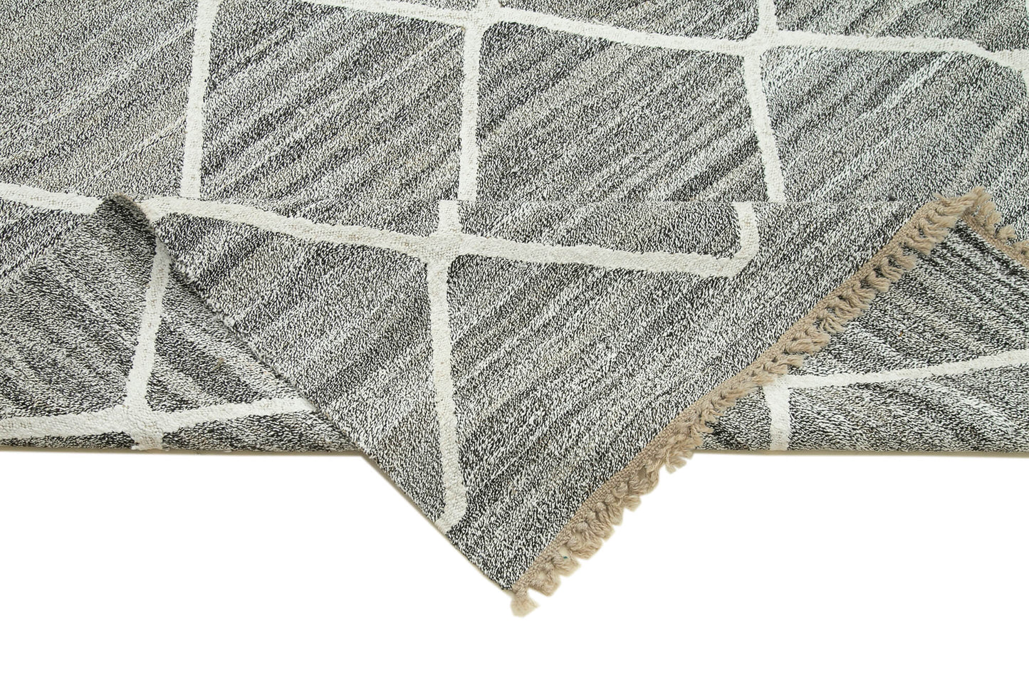 8x10 Grey Contemporary Area Rug - 35493