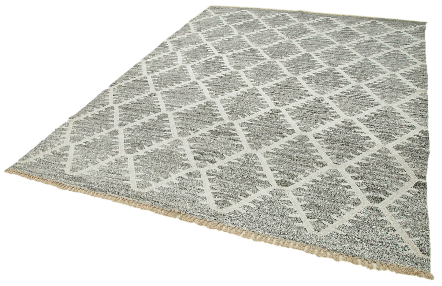 8x10 Grey Contemporary Area Rug - 35495