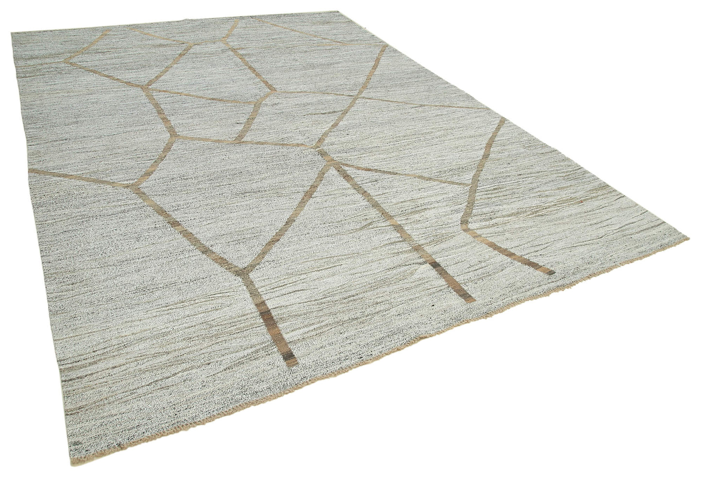 9x12 Grey Contemporary Area Rug - 35497
