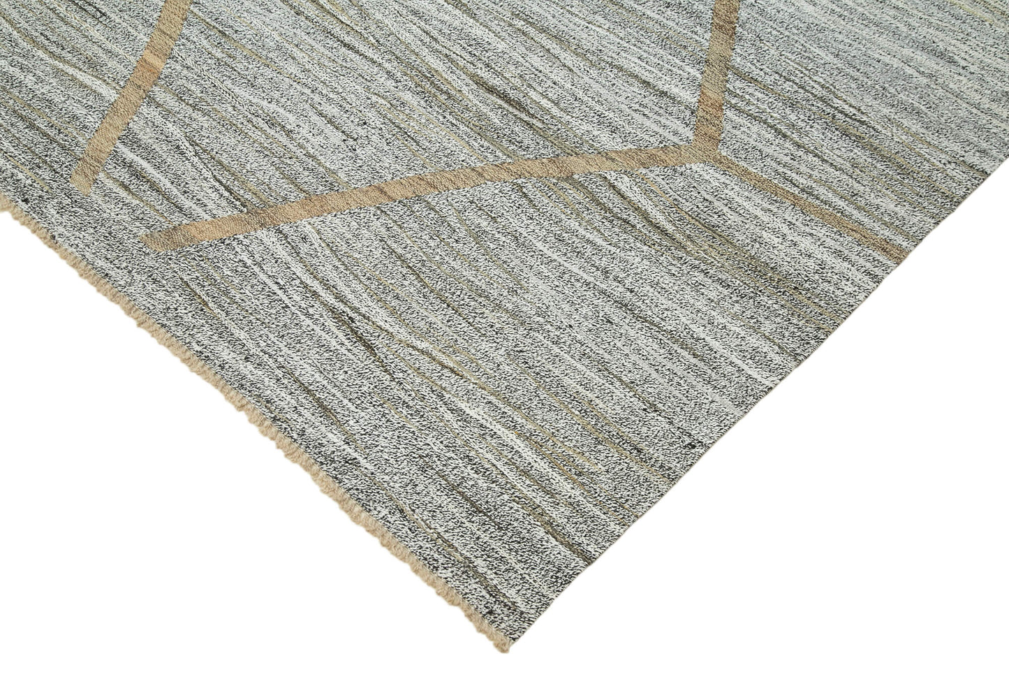 9x12 Grey Contemporary Area Rug - 35497