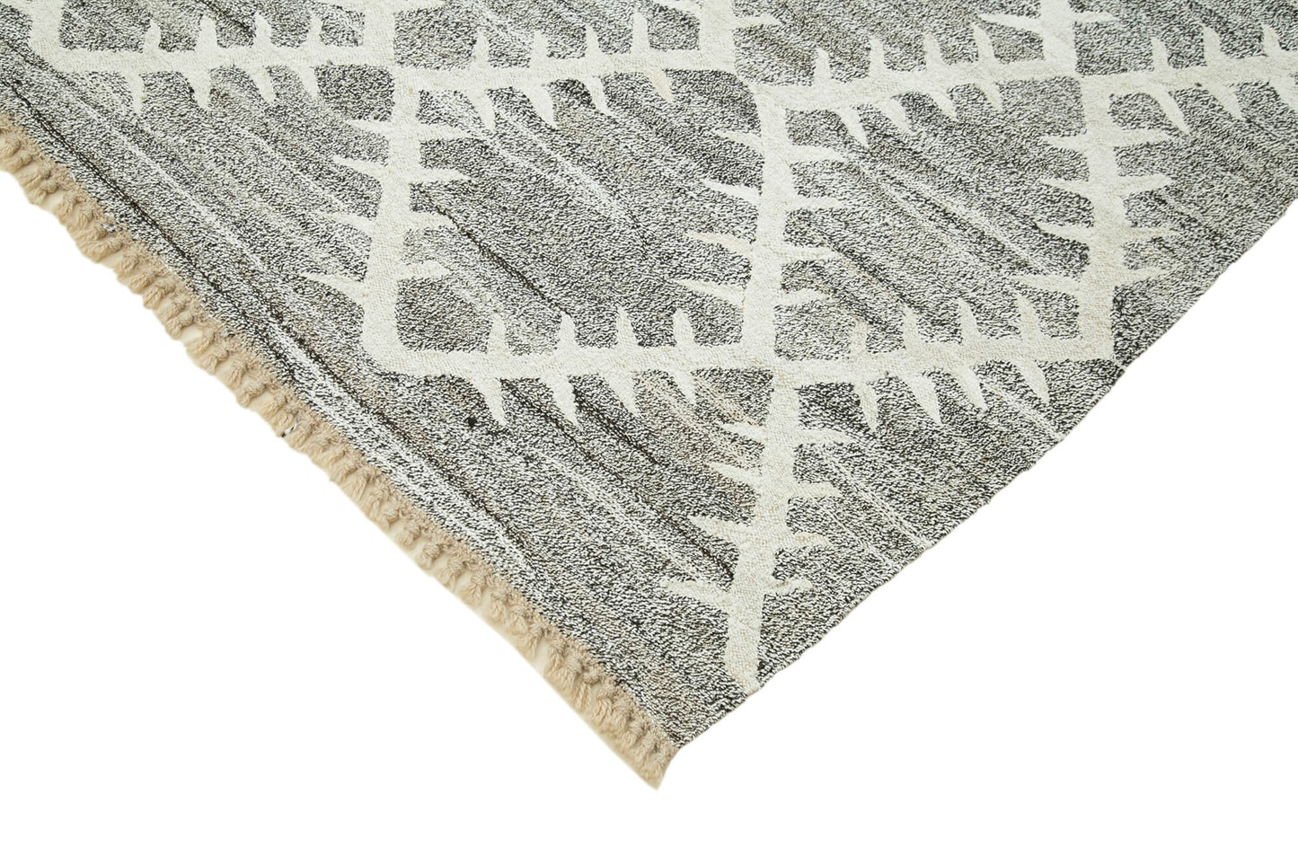 8x11 Grey Contemporary Area Rug - 35499
