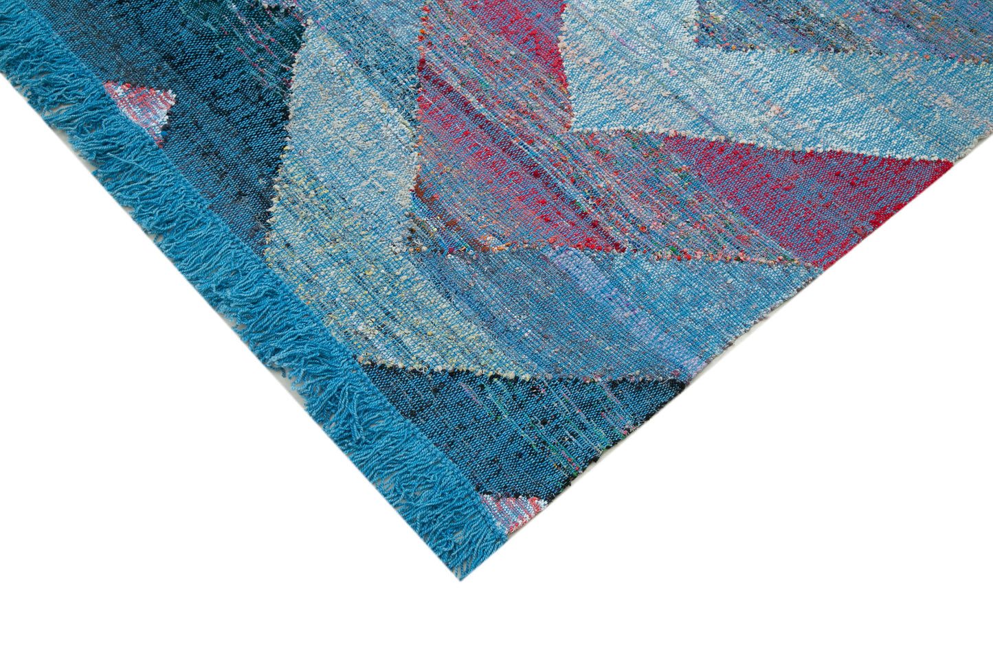 9x11 Blue Contemporary Area Rug - 35511