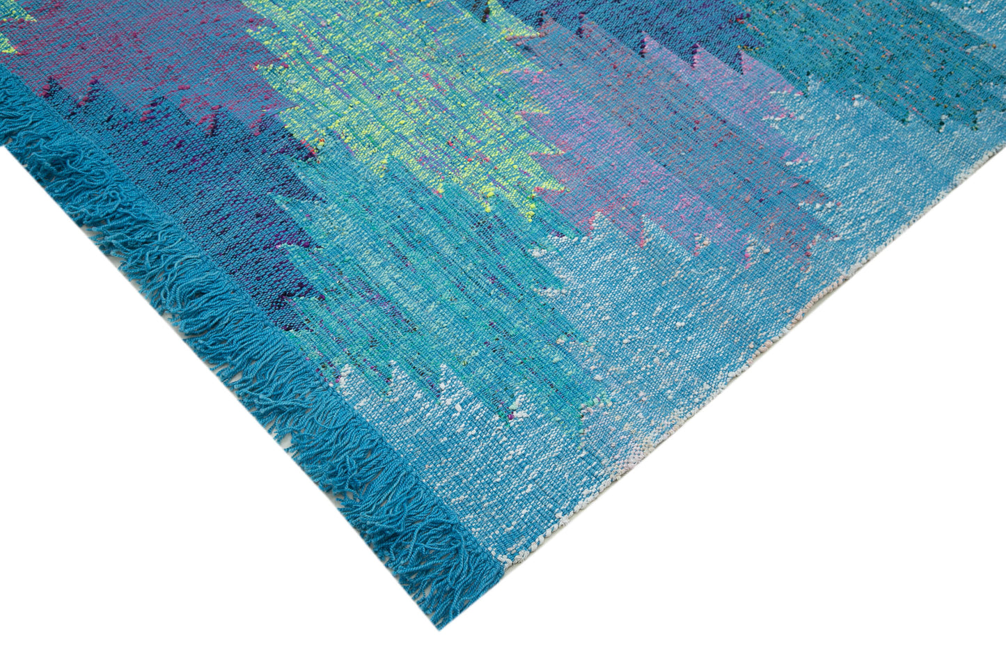 8x14 Blue Contemporary Area Rug - 35530
