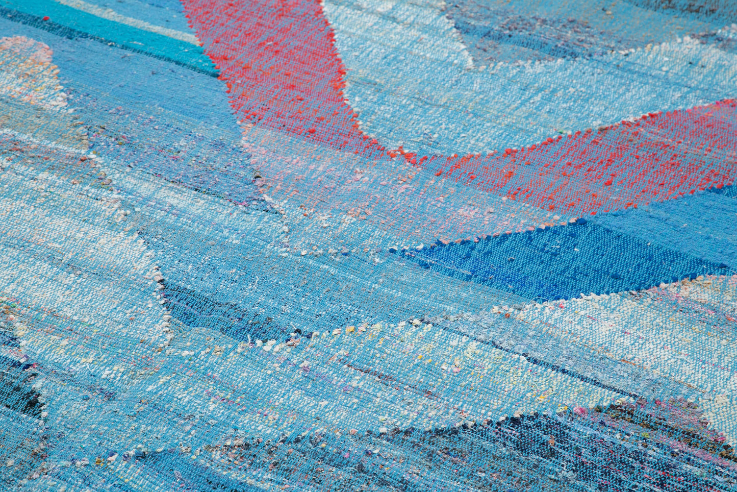 10x16 Blue Contemporary Area Rug - 35554