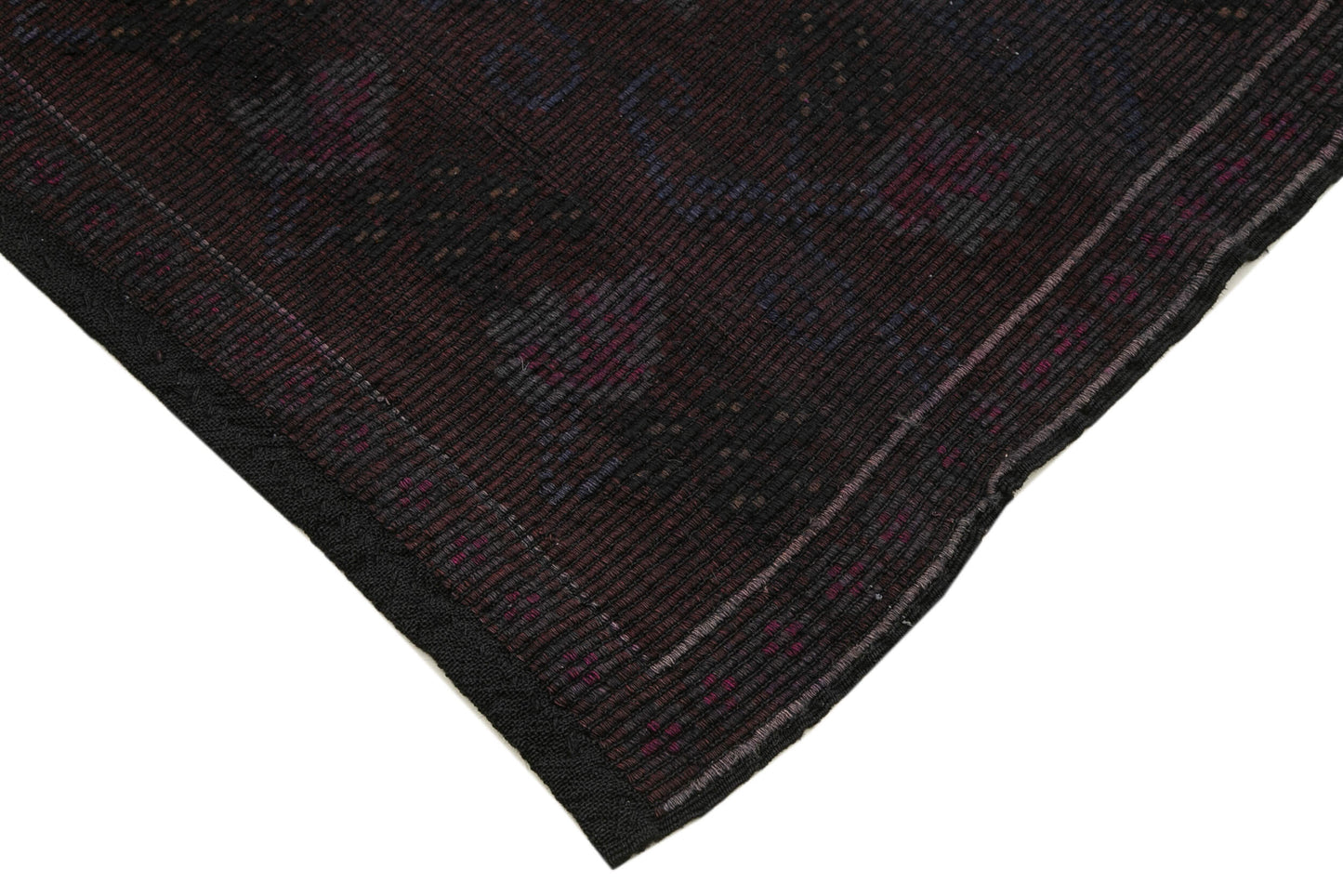 5x10 Brown Vintage Turkish Kilim Rug - 35590