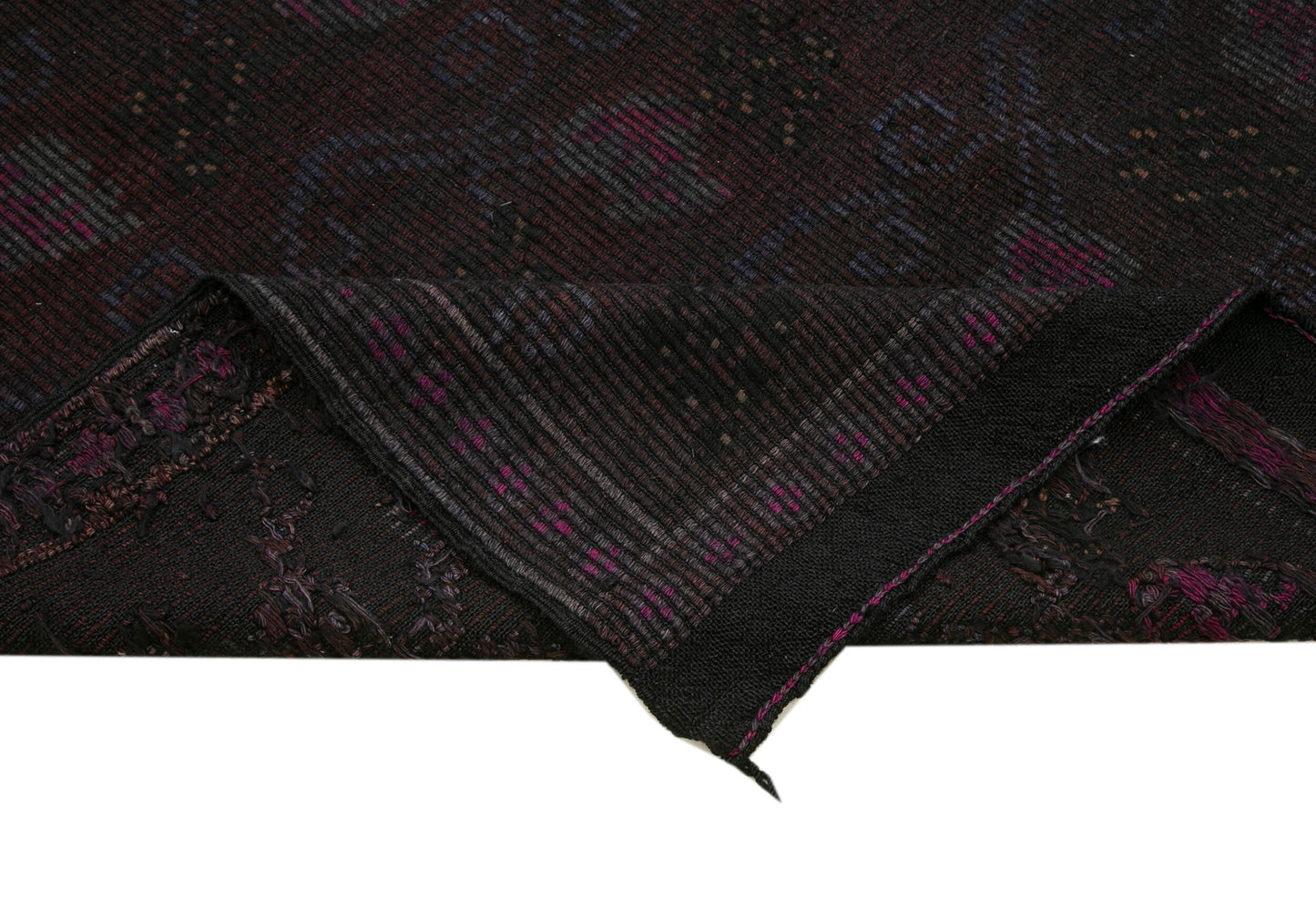 5x10 Brown Vintage Turkish Kilim Rug - 35590