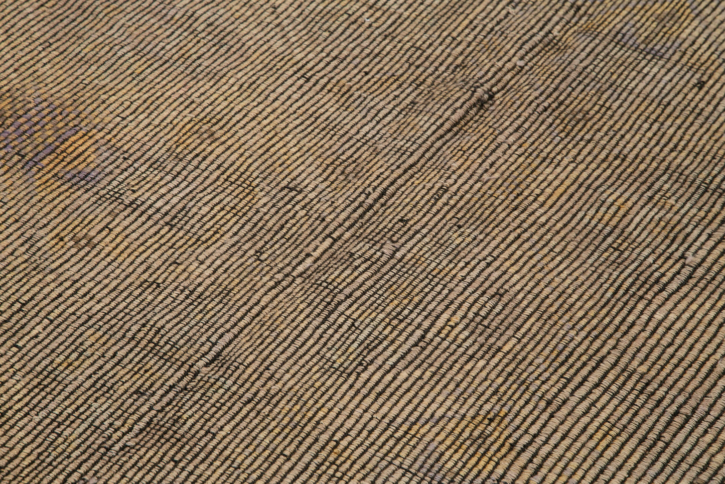 5x11 Beige Vintage Turkish Kilim Rug - 35641