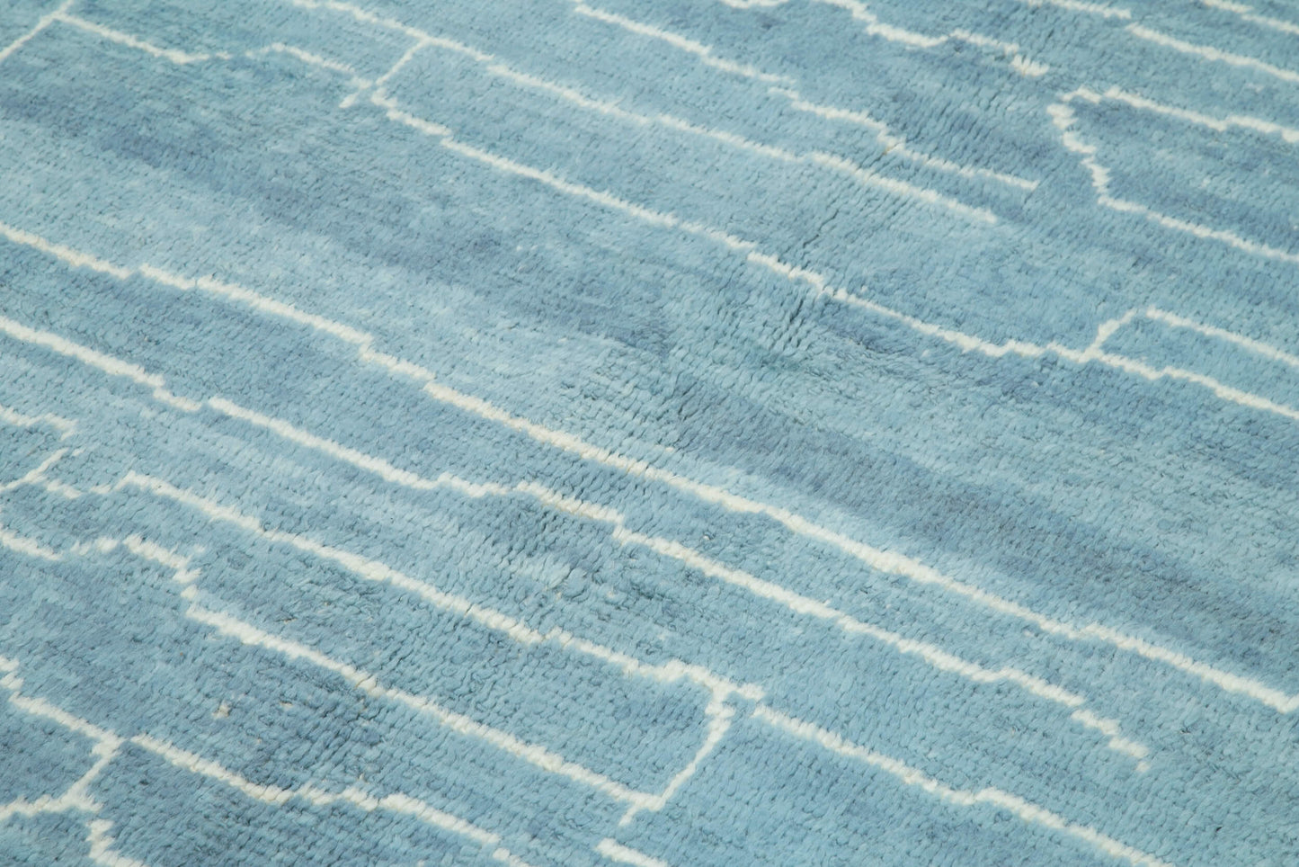 6x9 Blue Moroccan Rug - 35773