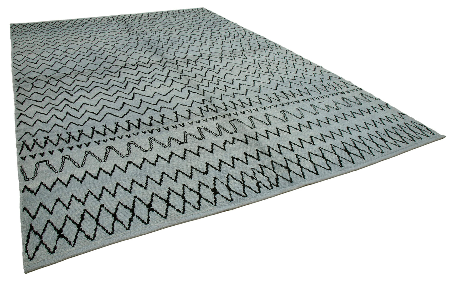 10x14 Blue Moroccan Rug - 35777