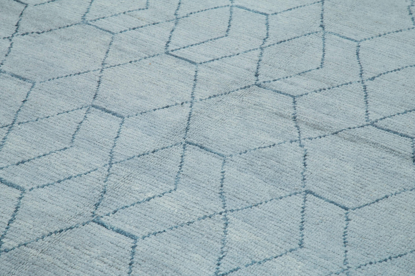 9x13 Blue Moroccan Rug - 35780