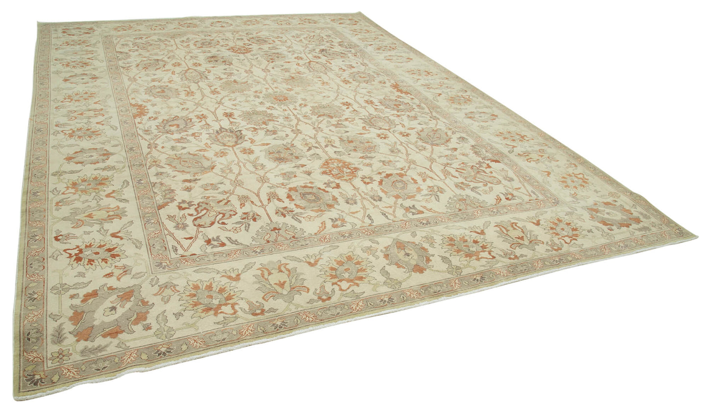 10x13 Beige Oushak Rug - 35791