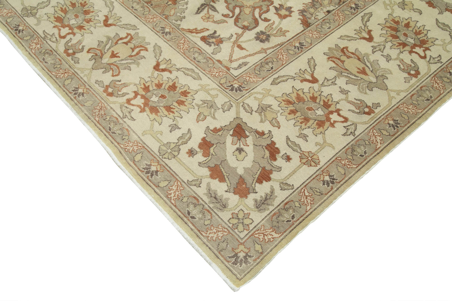 10x13 Beige Oushak Rug - 35791