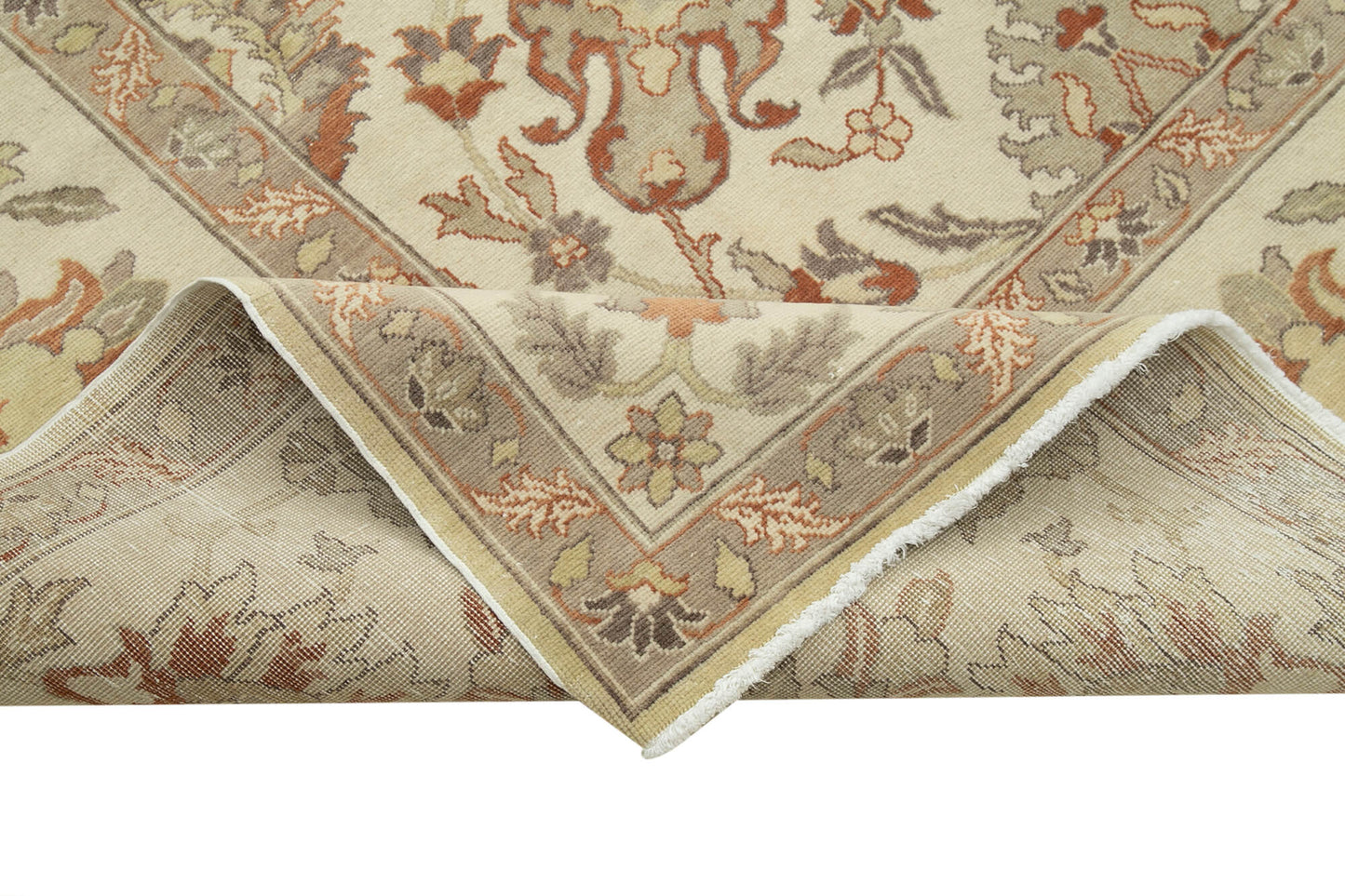 10x13 Beige Oushak Rug - 35791