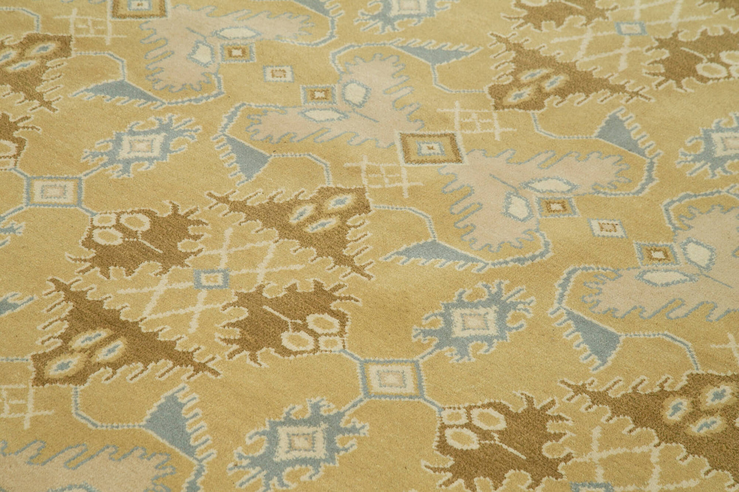 10x11 Yellow Oushak Rug - 35794