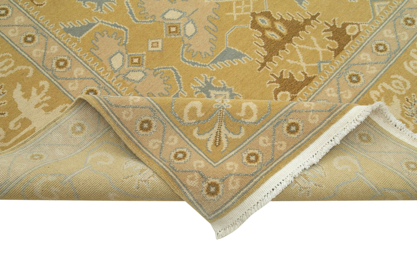 10x11 Yellow Oushak Rug - 35794