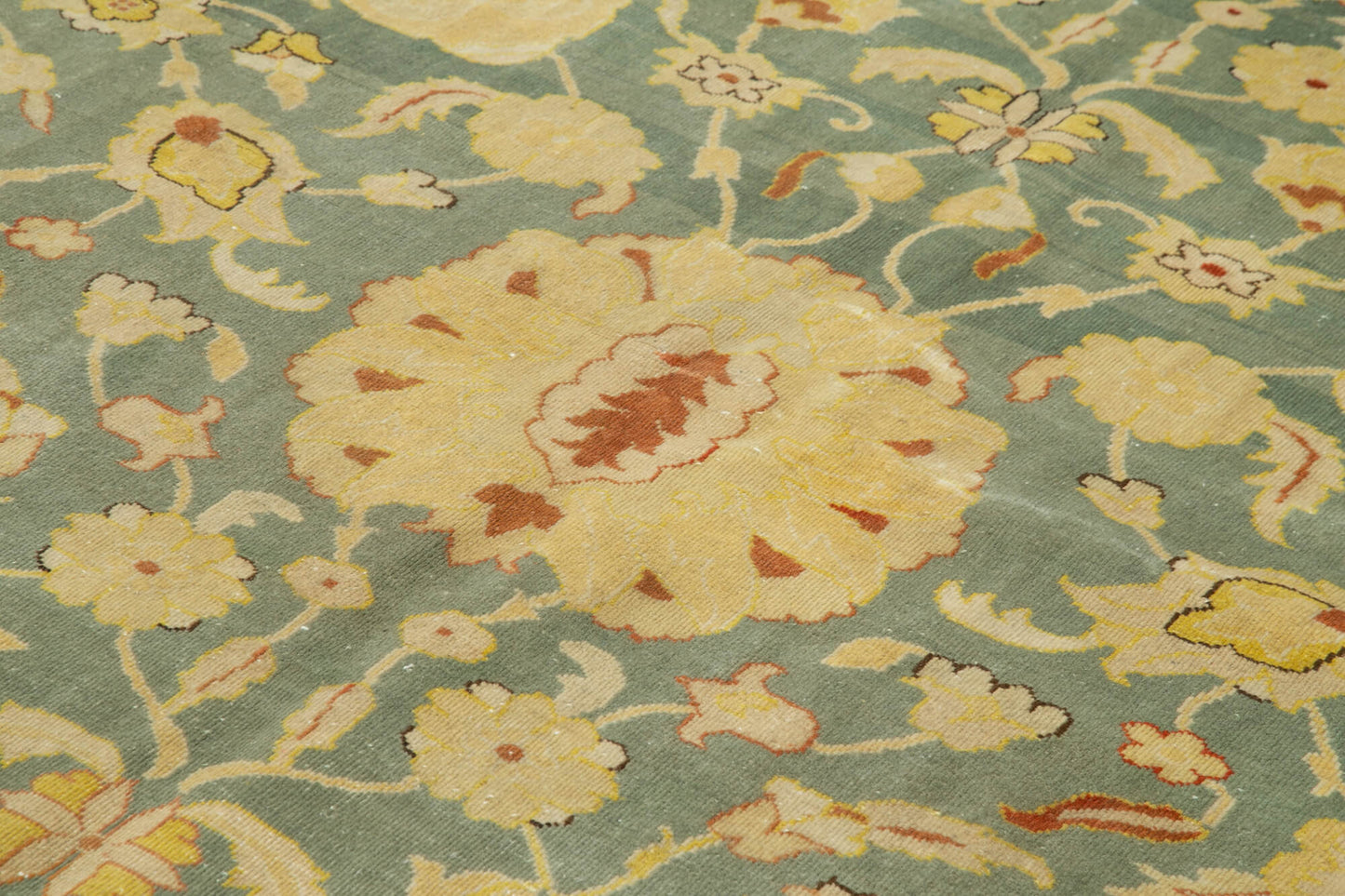 8x10 Beige Oushak Rug - 35803