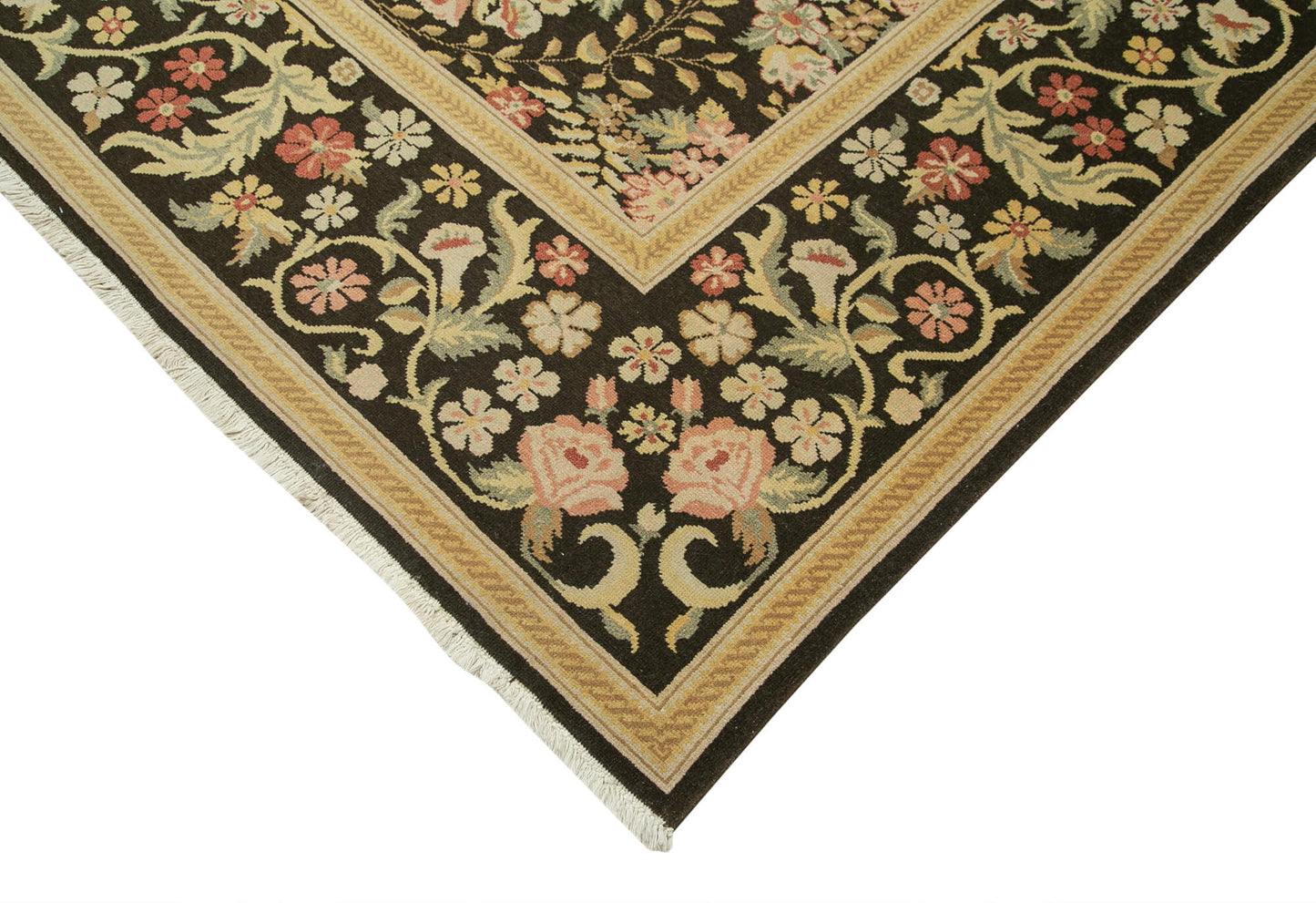 10x13 Beige Oushak Rug - 35810