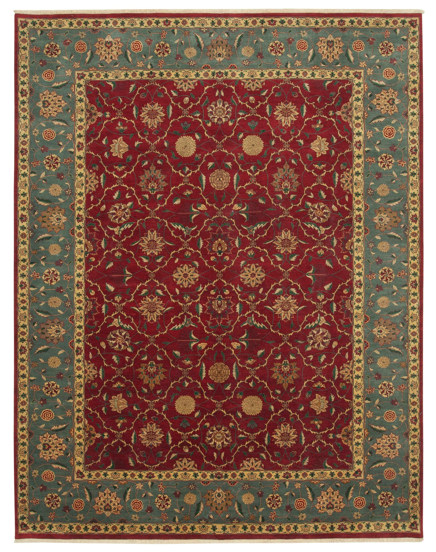 9x12 Red Oushak Rug - 35816