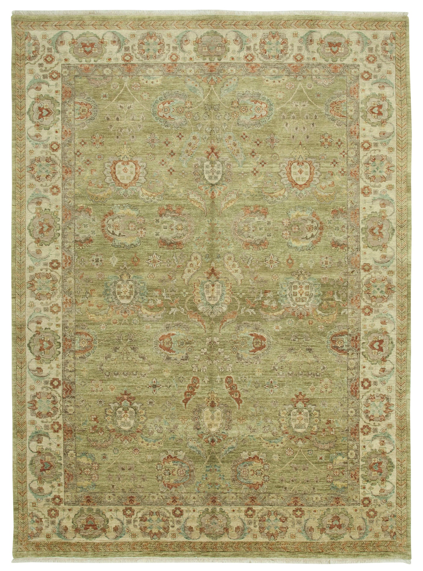 9x12 Grey Oushak Rug - 35823