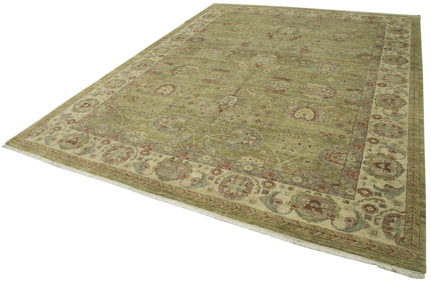 9x12 Grey Oushak Rug - 35823