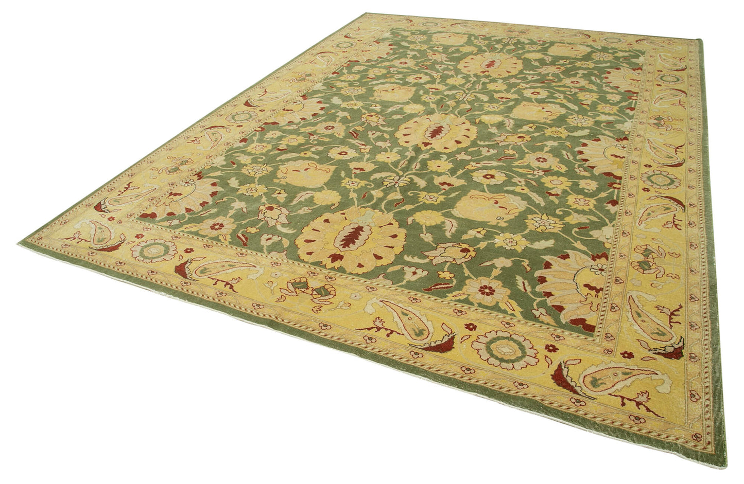 9x12 Beige Oushak Rug - 35832