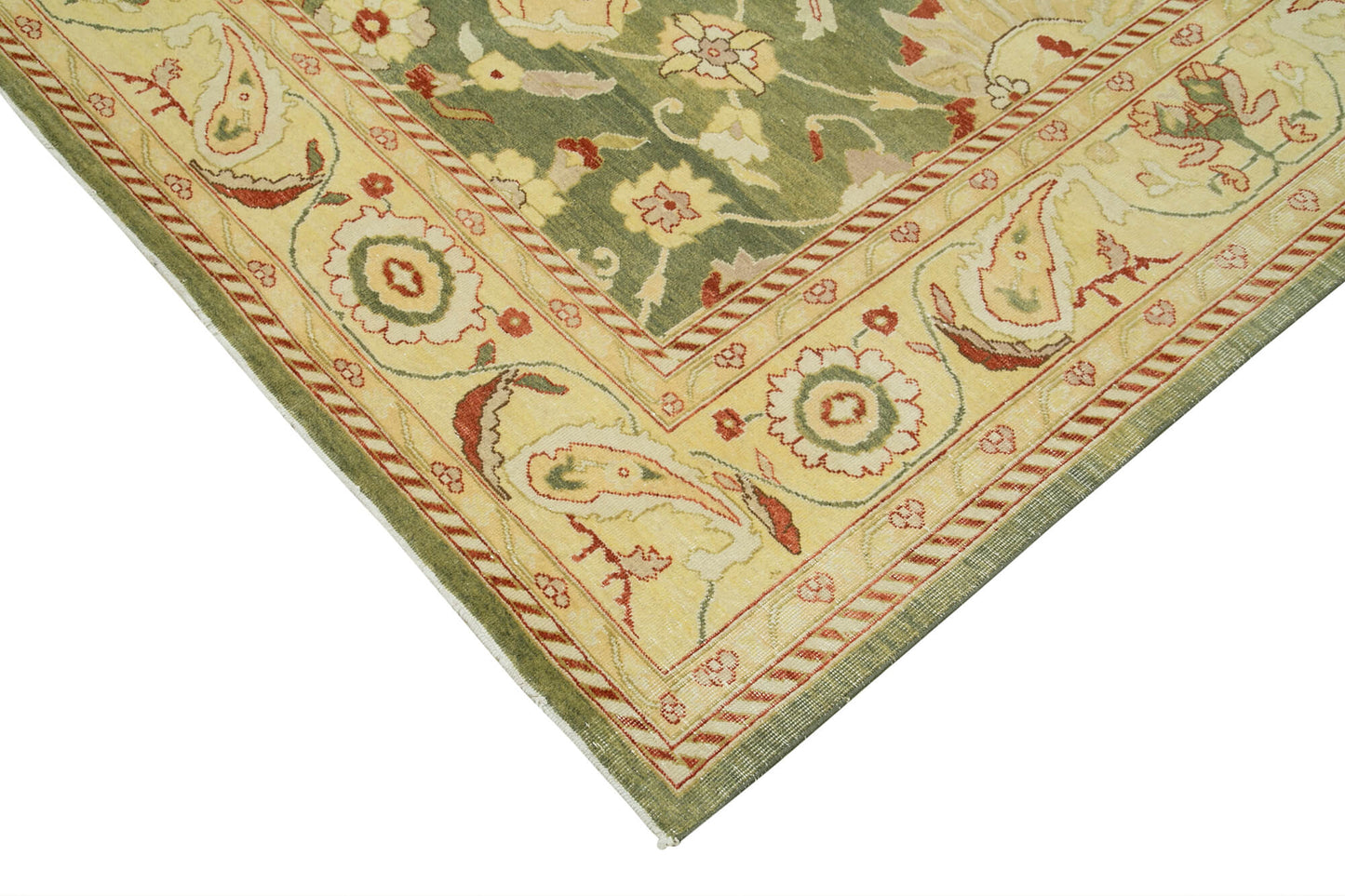 9x12 Beige Oushak Rug - 35837
