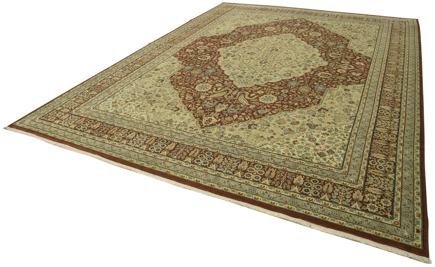 10x13 Beige Oushak Rug - 35851