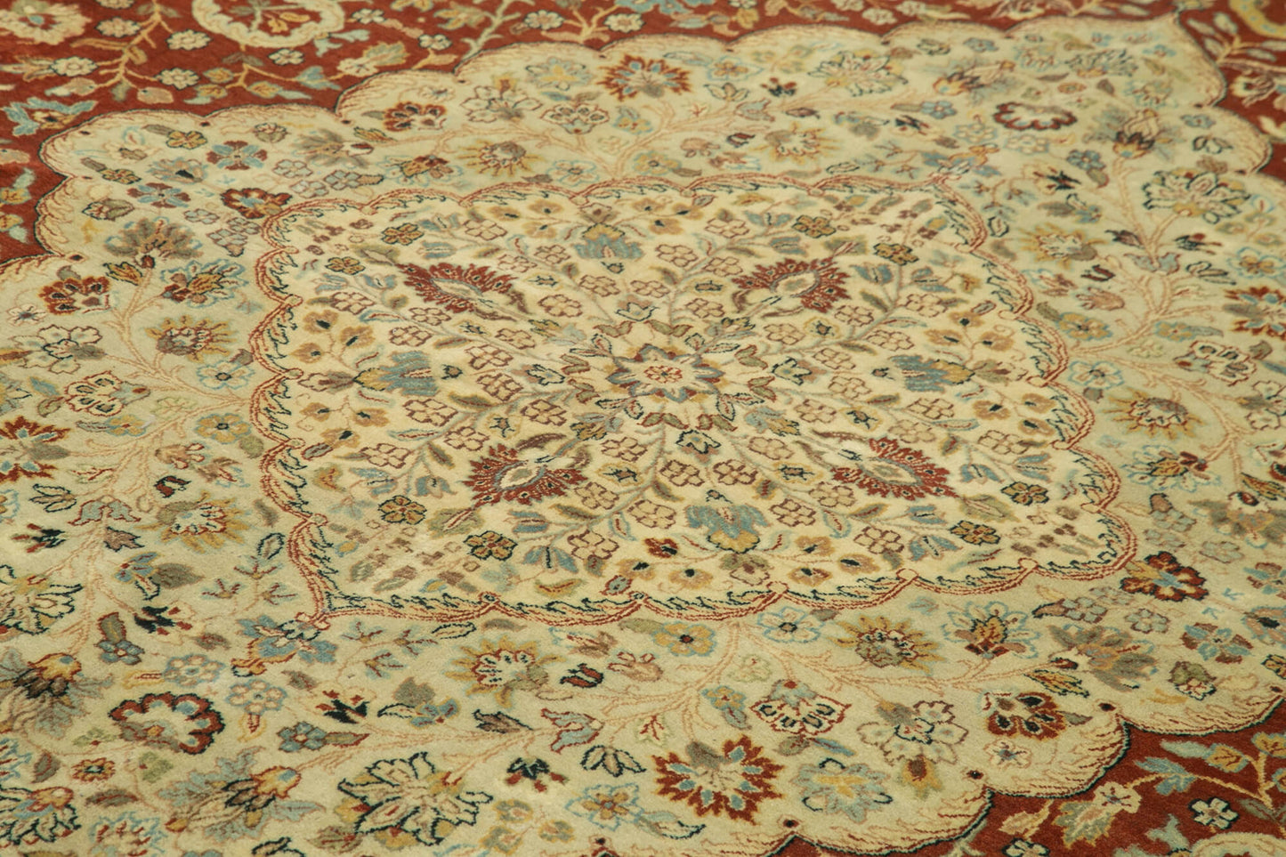 10x13 Beige Oushak Rug - 35851