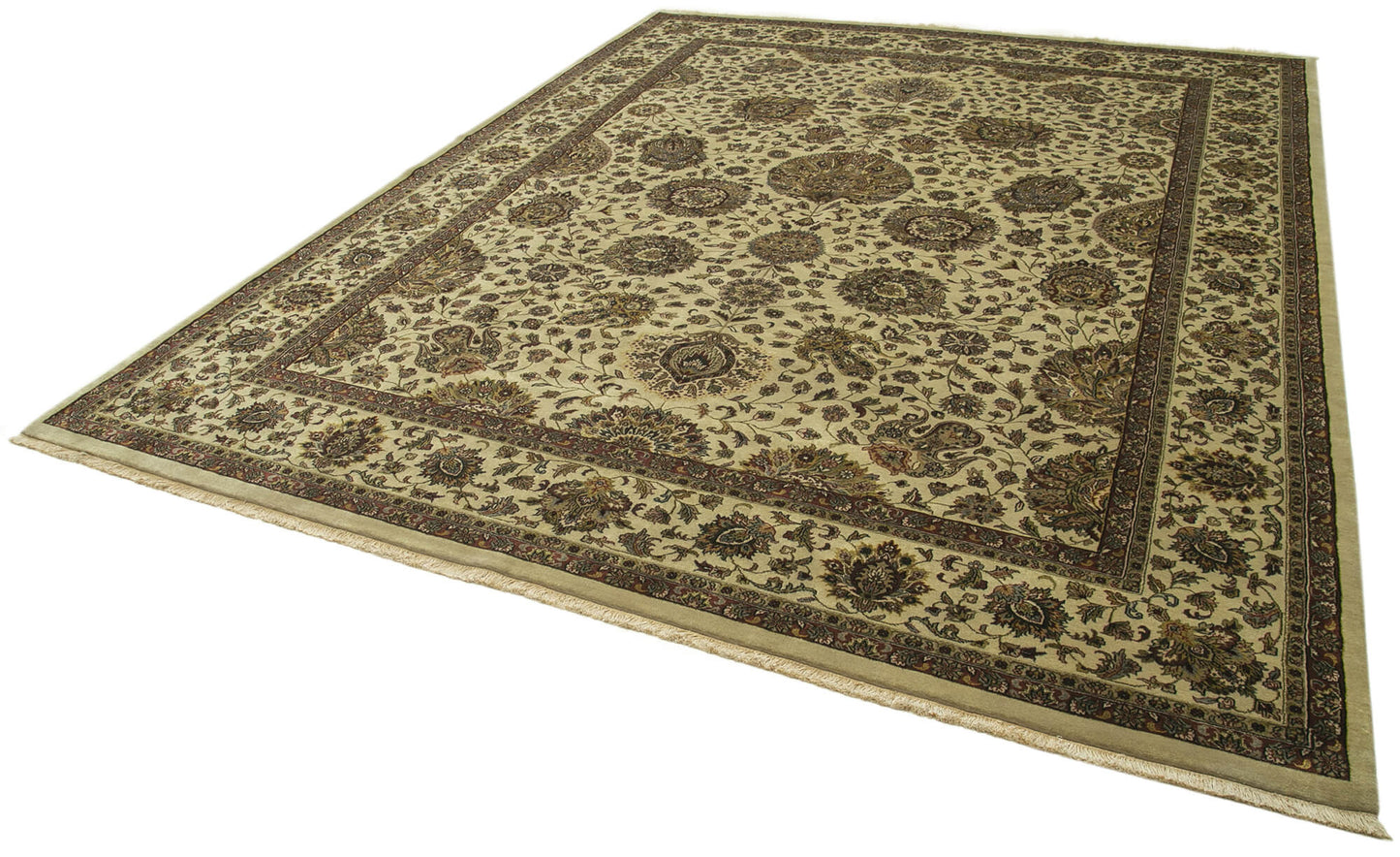9x12 Beige Oushak Rug - 35853