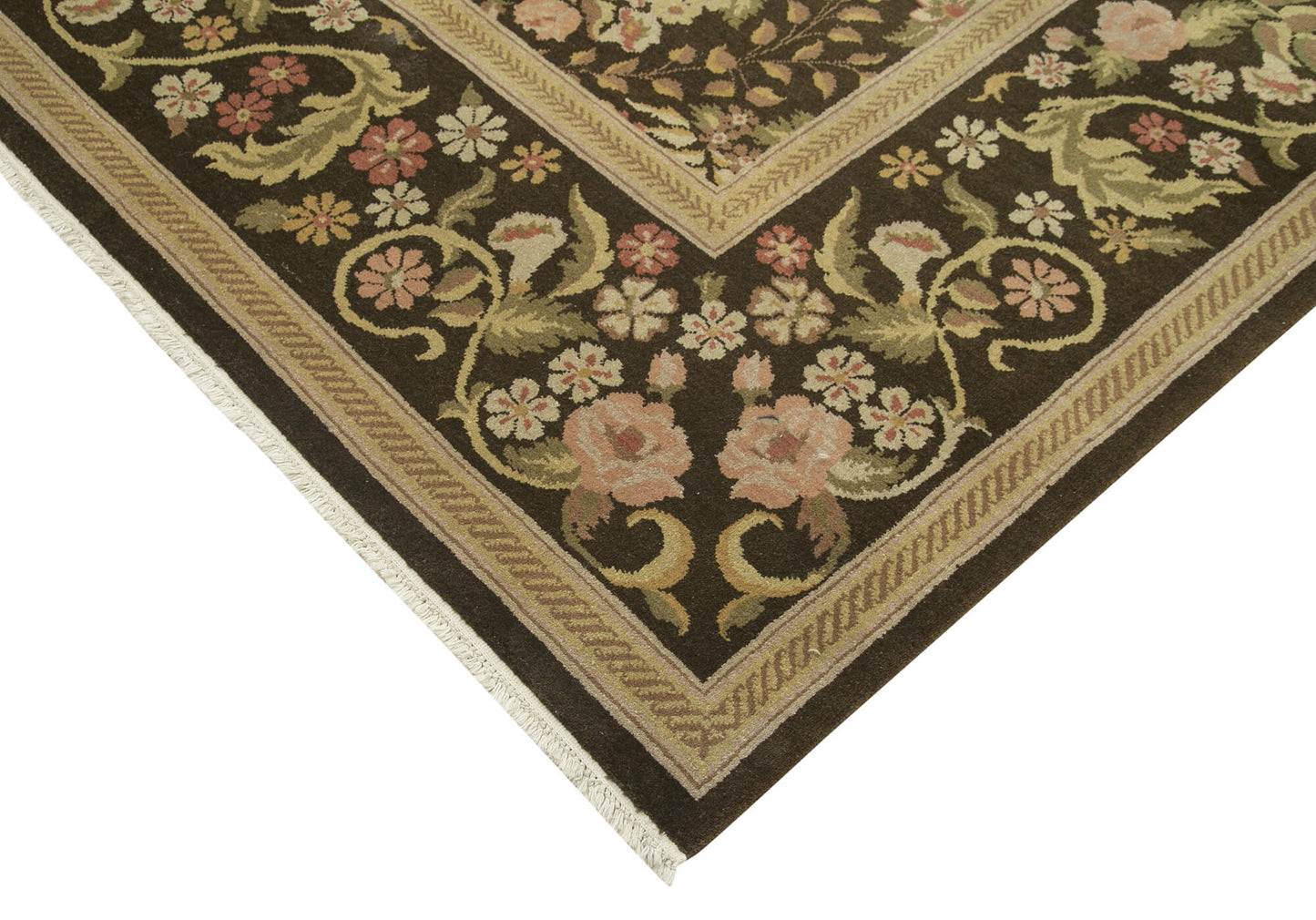 10x13 Beige Oushak Rug - 35854