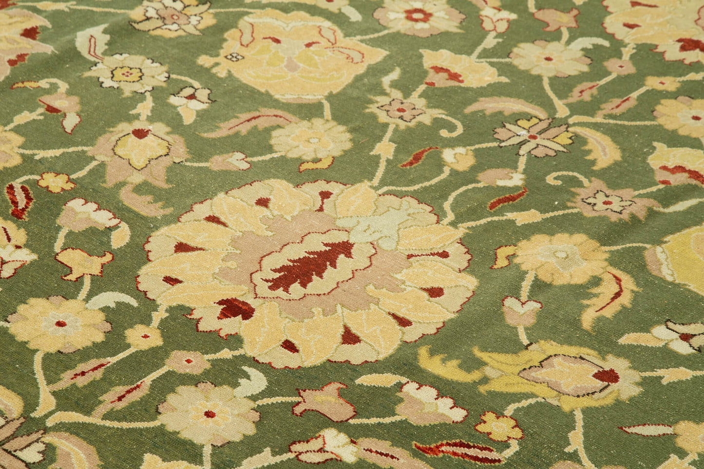 10x13 Yellow Oushak Rug - 35862