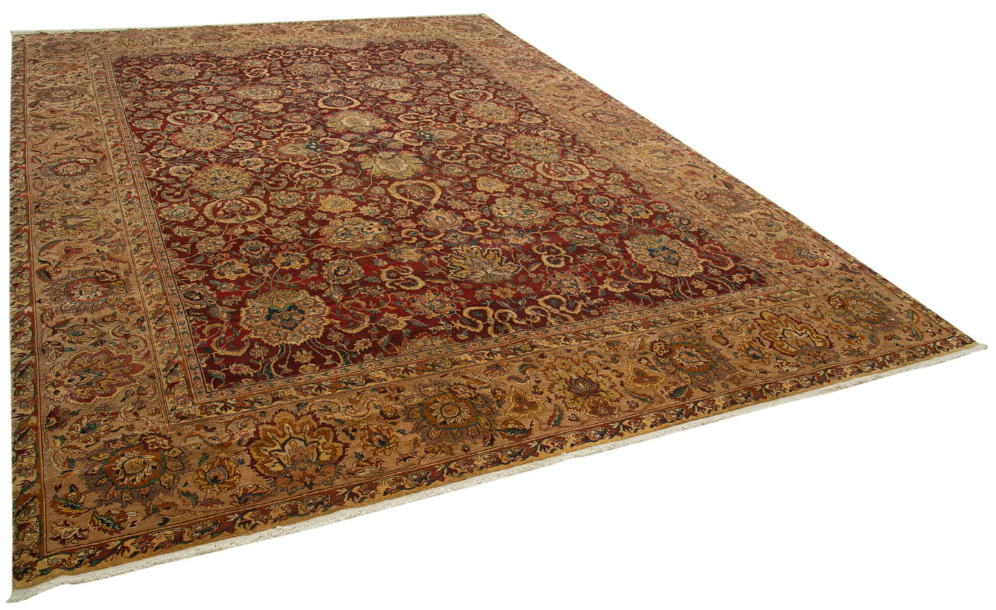 9x12 Red Oushak Rug - 35874