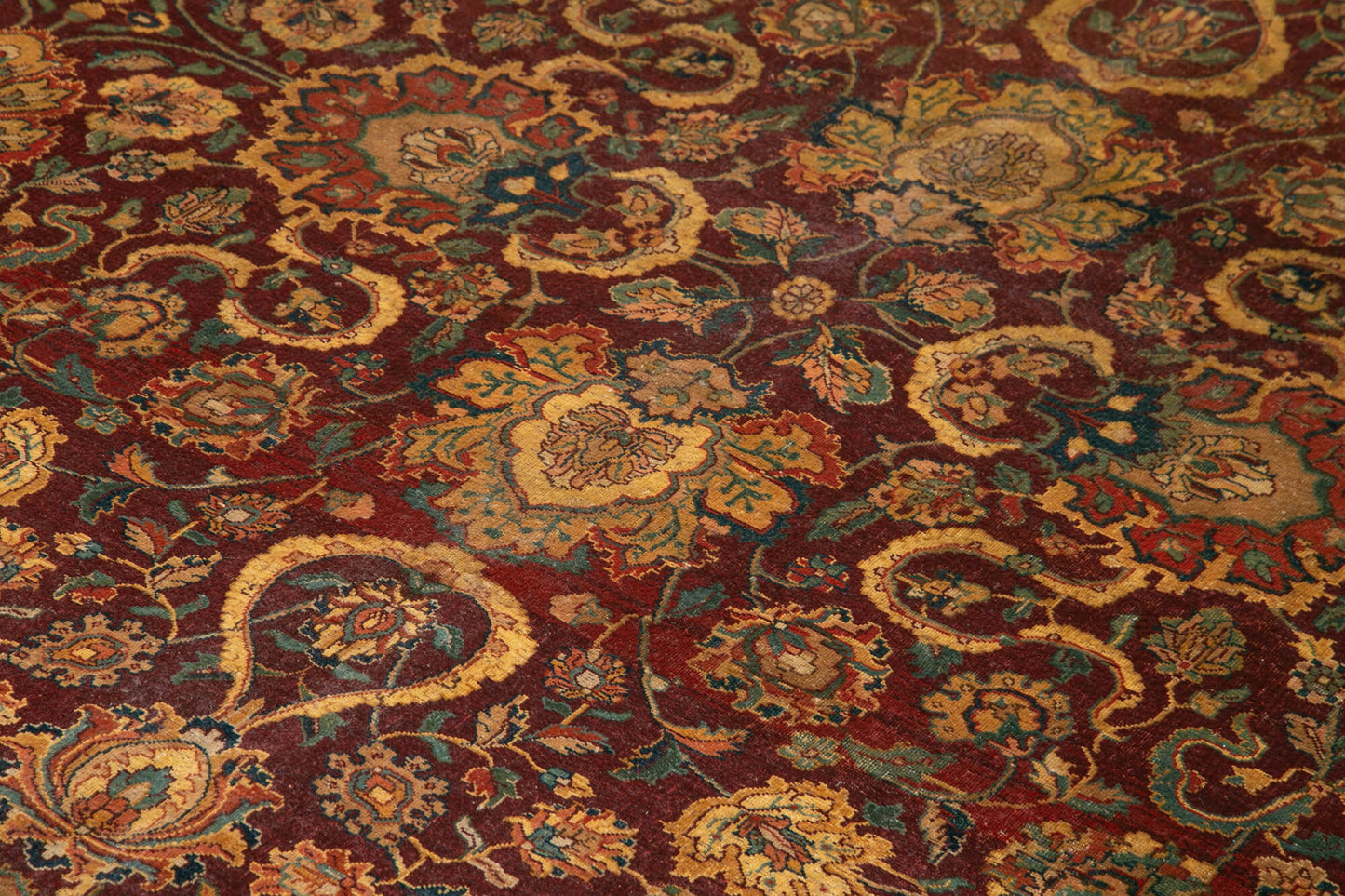 9x12 Red Oushak Rug - 35874