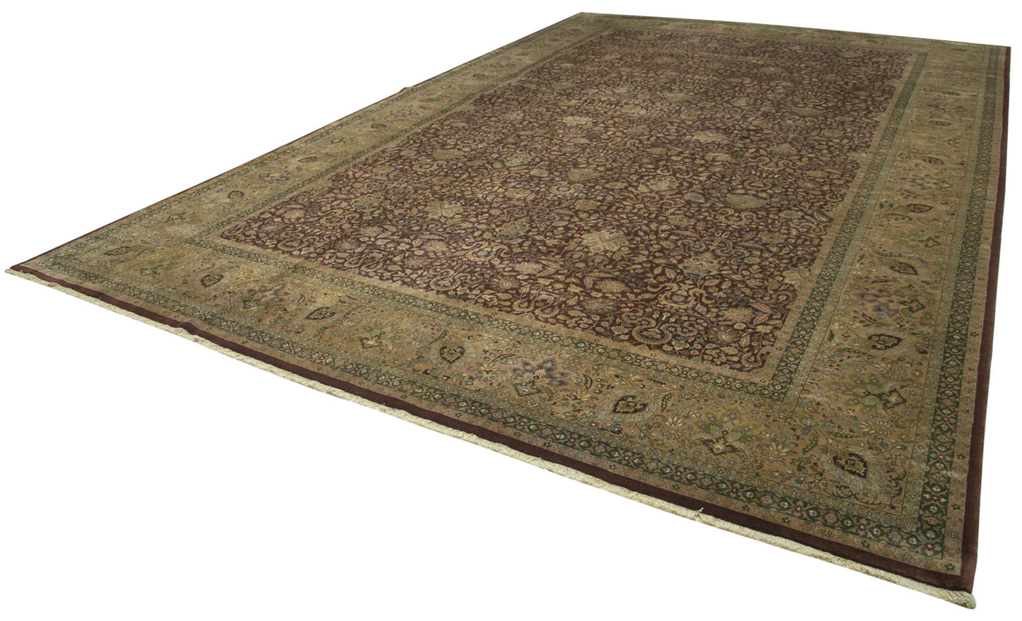 12x18 Multicolor Oushak Rug - 35886