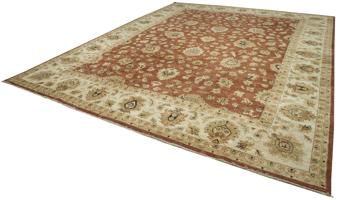 12x15 Beige Oushak Rug - 35889
