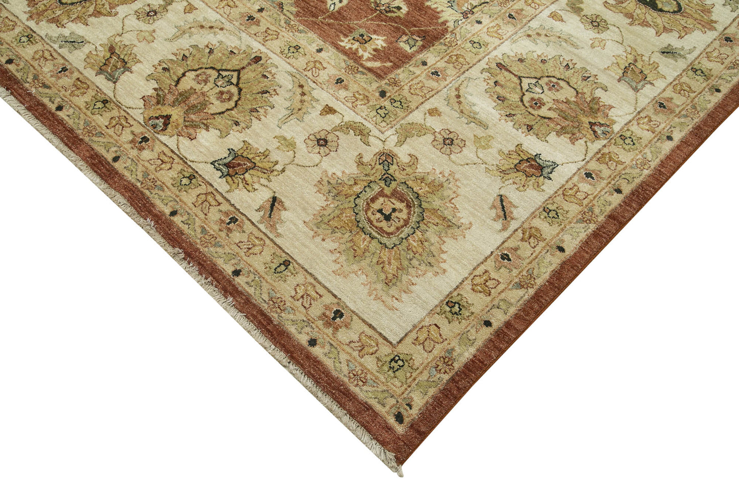 12x15 Beige Oushak Rug - 35889