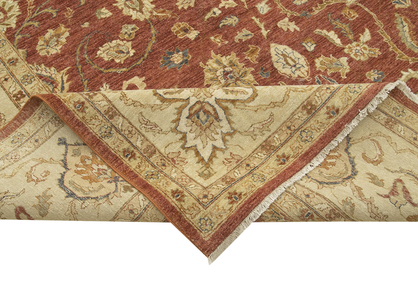12x18 Hand-Knotted Oversized Oushak Rug - 35900