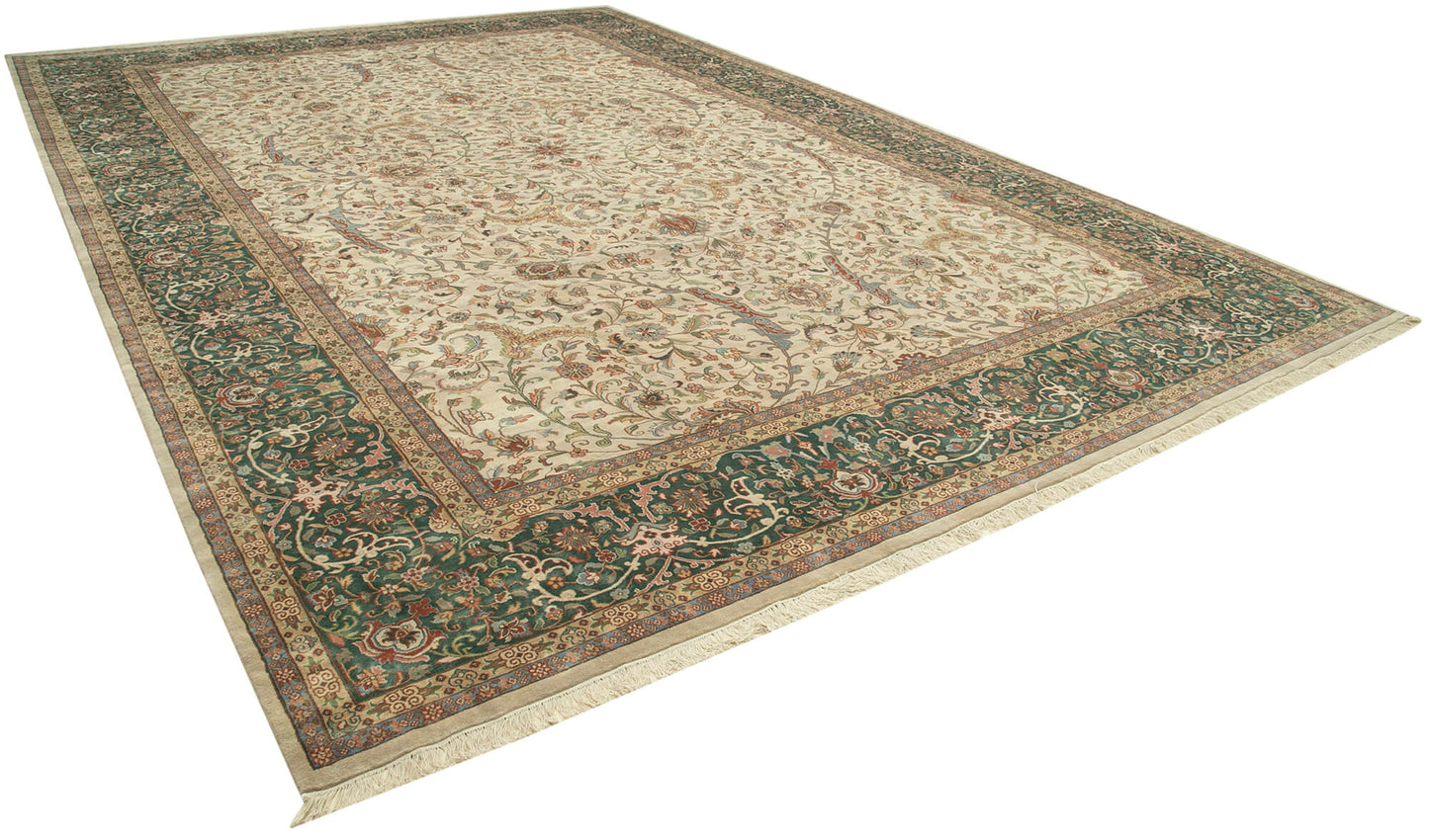 12x18 Beige Oushak Rug - 35901