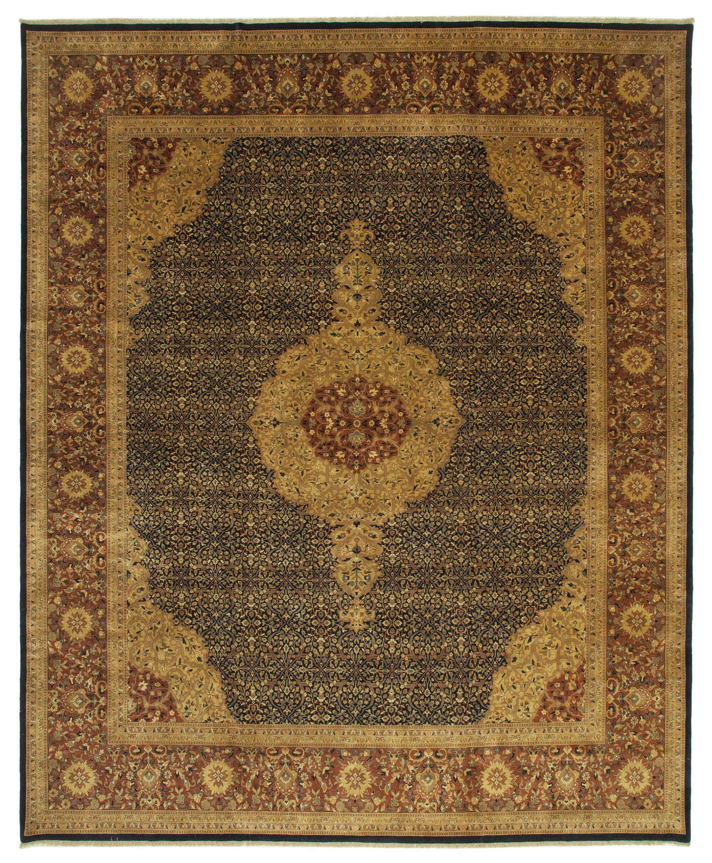 12x15 Multicolor Oushak Rug - 35936