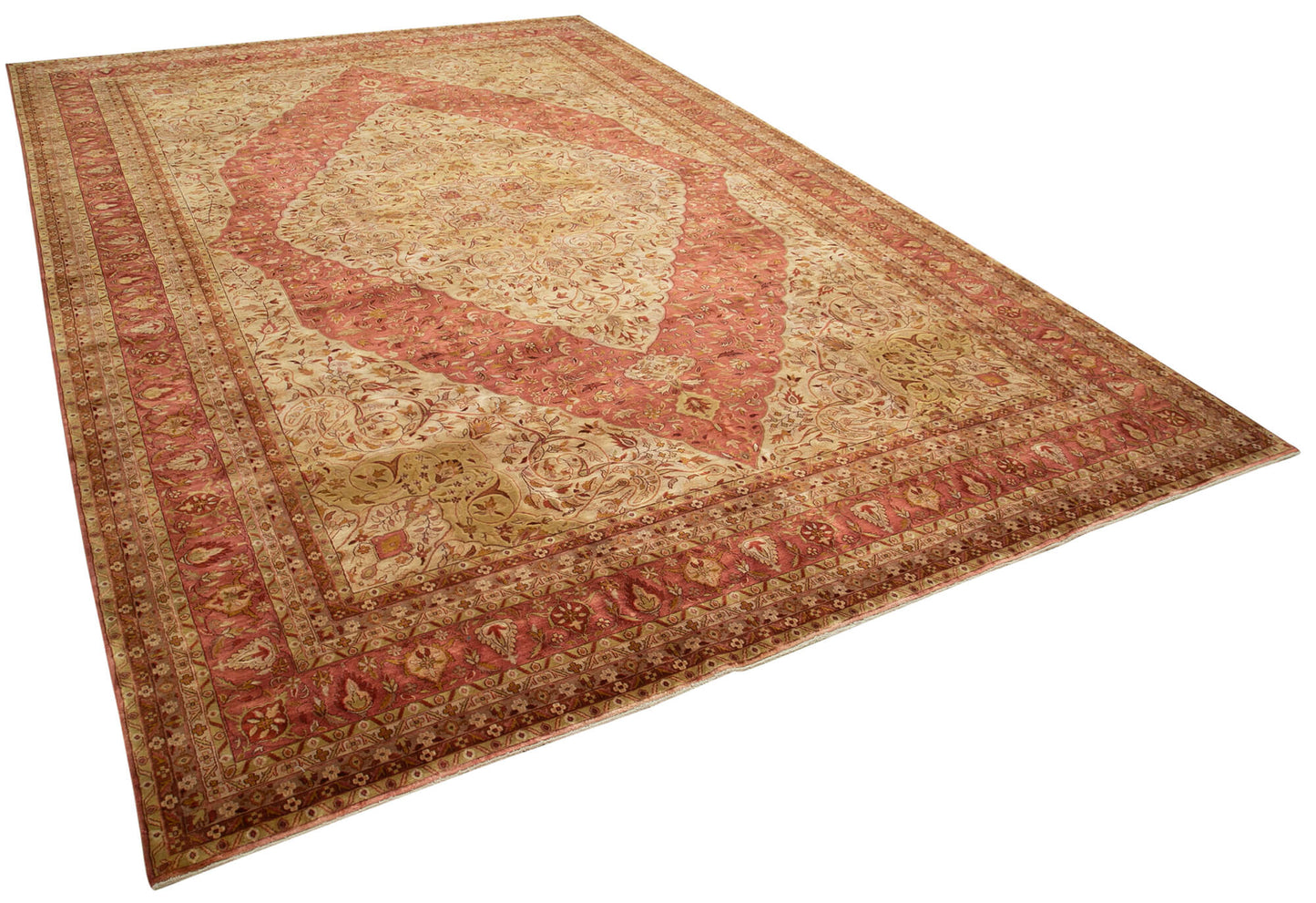 11x17 Red Oushak Rug - 35958