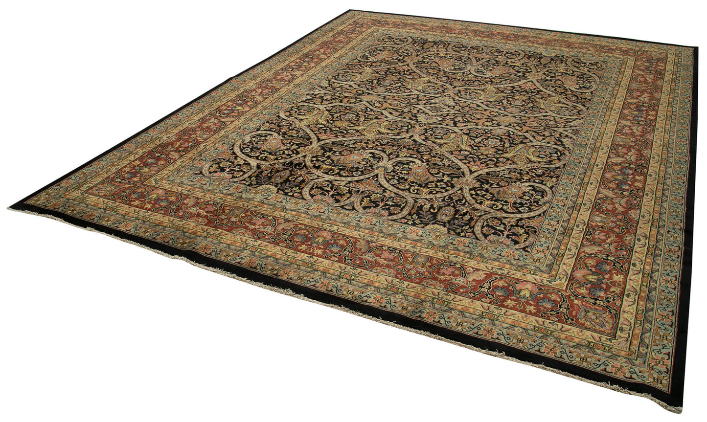 11x14 Multicolor Oushak Rug - 35962