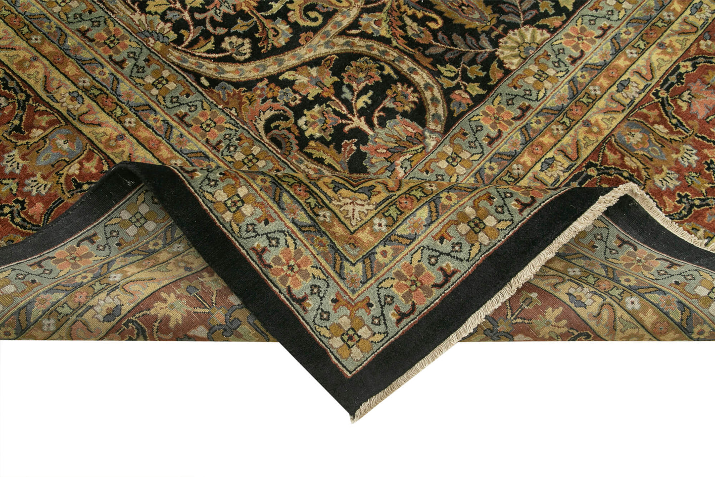 11x14 Multicolor Oushak Rug - 35962