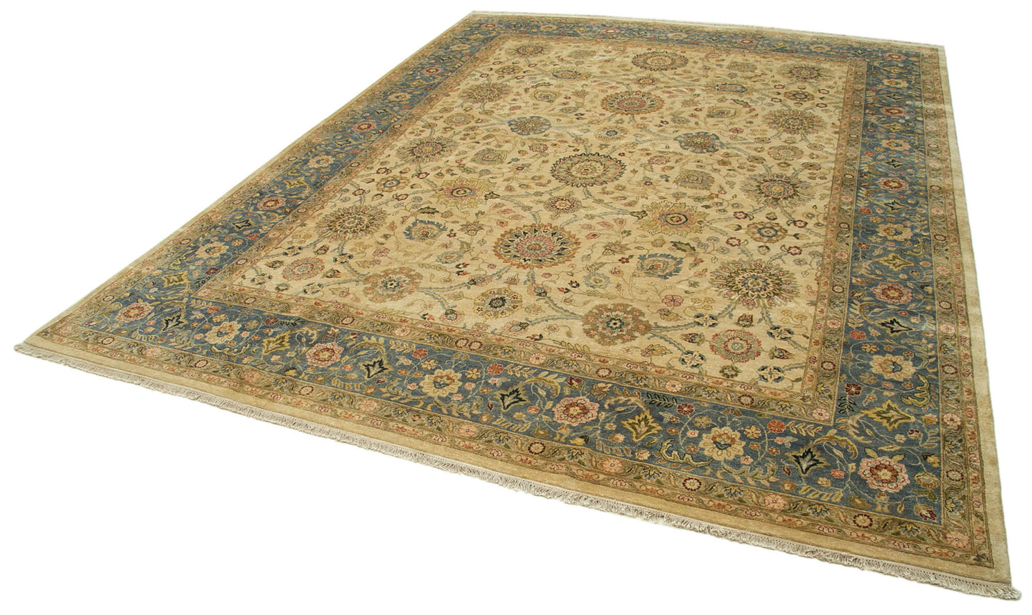 12x15 Beige Oushak Rug - 35971