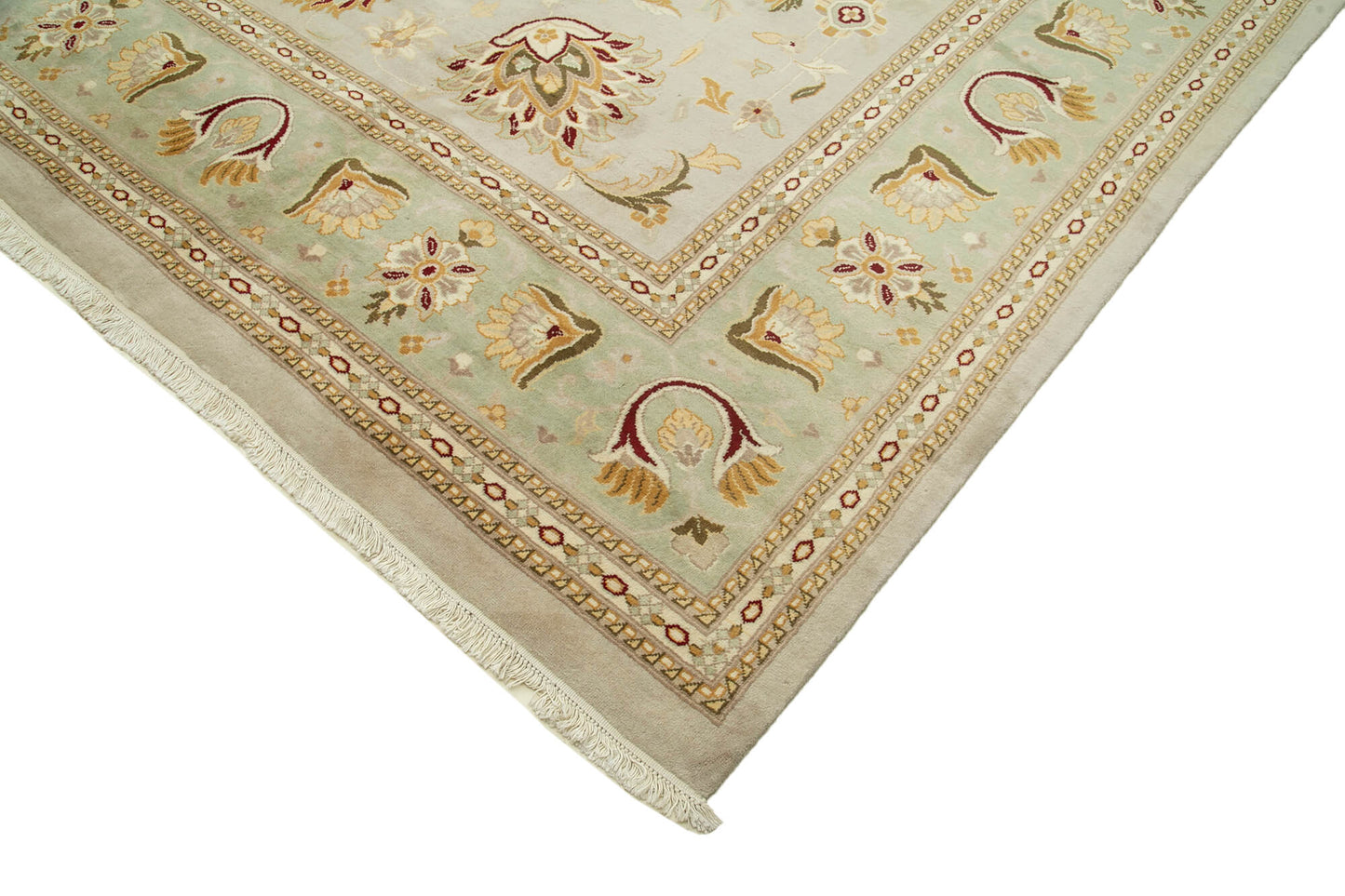 12x18 Beige Oushak Rug - 35979